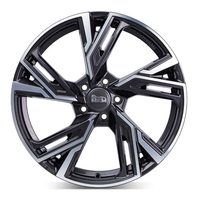 Felgi MAM RS5 5x108 8.5x20 ET40 Palladium Front Polish