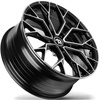 Felgi SEVENTY9 SCF-H 5x112 9x20 ET30 Black Front Polished