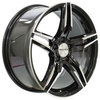 FELGI MONACO GP1 5x112 7.5x17 ET45 Gloss Black Polished