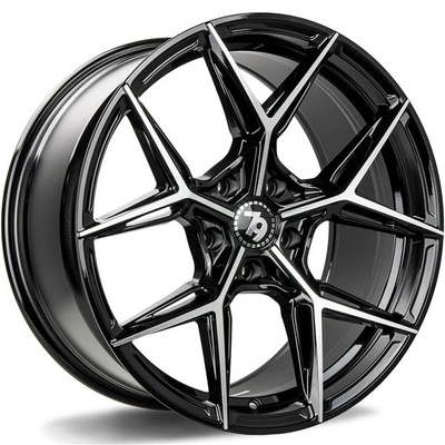 FELGI SEVENTY9 SCF-B 5x112 8.5x19 ET35 Black Front Polished