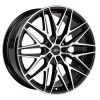 FELGI OXIGIN 25 OXCROSS 5x114.3 8.5x19 ET43 Black Full Polish