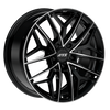 Felgi ATS OBSESSION 5x112 8x19 ET30.1 Diamond Black Front Polished