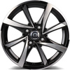 FELGI CARBONADO MARSEILLE 4x108 6.5x15 ET25 Black Front Polished