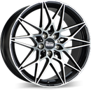 FELGI MAM B2N 5x112 8.5x19 ET45 BLACK FRONT POLISH