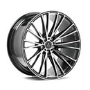 FELGI AXE CF2 5x110 8.5x19 ET25 Black Polished