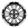FELGI RONAL R59 4x108 6x15 ET20 Jetblack Front Diamond Cut