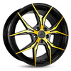 FELGI KESKIN KT19N 5x114.3 8.5x19 ET40 BLACK FRONT GOLD