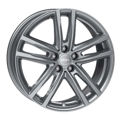 Felgi Rial X10 5x112 7x18 ET22 Metal Grey