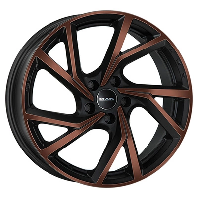 Felgi MAK KASSEL 5x114.3 7x17 ET45 Black & Bronze