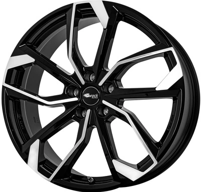 Felgi RC Design RC34 5x112 8.5x19 ET29 Glossy Black Polished