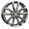 Felgi Autec Uteca 5x114.3 9.5x19 ET45 Titanium Silver