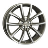 FELGI AUTEC ASTANA 5x112 7x17 ET47 Titanium Silver Polished