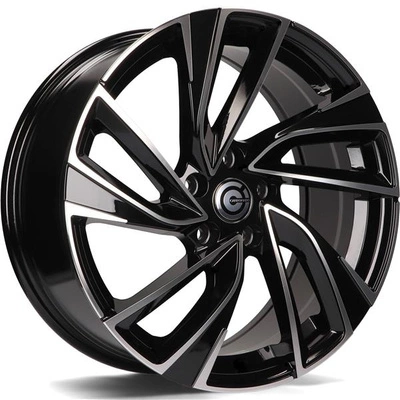 FELGI CARBONADO MONACO 5x112 8x18 ET45 Black Front Polished