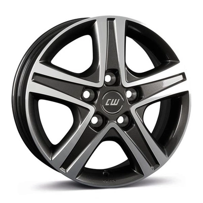 FELGI BORBET CWD 5x112 6.5x16 ET52 Mistral Anthracite Glossy Polished