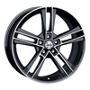 FELGI AUTEC RIAS 5x112 8.5x20 ET48 Black Metallic Polished