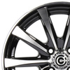 FELGI CARBONADO RAVEN 4x98/100 6x14 ET35 Black Front Polished