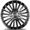 FELGI CARBONADO PRESTIGE 5x112 9x19 ET45 Black Front Polished