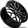 Felgi SEVENTY9 SV-K 5x114.3 8x18 ET40 Black Front Polished