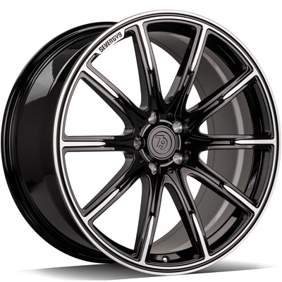 Kute Felgi Seventy9 MF.11 5x112 8.5x20 ET30 Black Front Polished