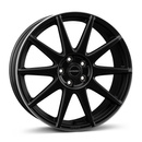 Felgi Borbet GTX 5x108 8x19 ET42 Black Matt Rim Silver