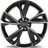FELGI CARBONADO LUXURY 5x112 9.5x21 ET25 Black Front Polished