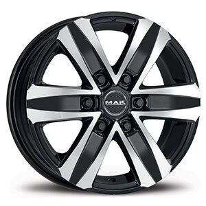 Felgi MAK STONE6-W 6x130 7.5x17 ET60 Black Mirror