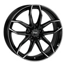 Felgi Rial LUCCA 4x100 6.5x17 ET49 Diamond Black Front Polished