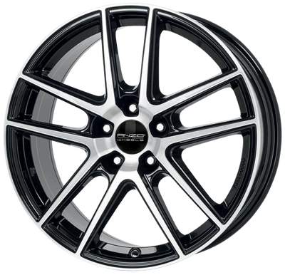 FELGI ANZIO SPLIT 5x108 7.5x17 ET52.5 Diamond Black Front Polished