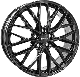 Felgi MONACO GPX 5x108 8x19 ET45 Gloss Black