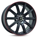 FELGI KESKIN KT16 5x112 9.5x19 ET45 Matt Black Lip Red