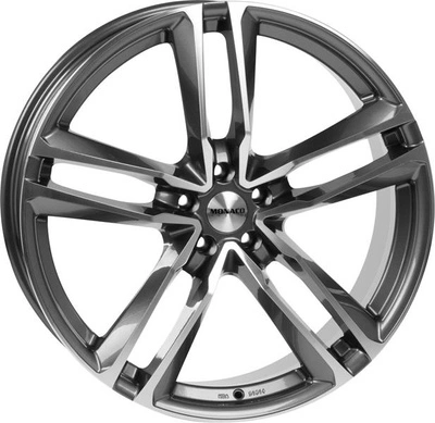 FELGI MONACO MC7 5x112 10x22 ET23 Anthracite Polished