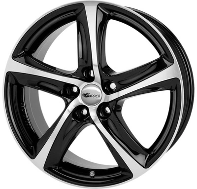 Felgi Brock B25 5x108 8x18 ET45 Glossy Black Polished