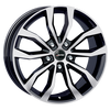 Felgi Autec Uteca 5x114.3 9.5x19 ET45 Black Polsihed
