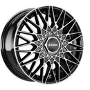 FELGI RONAL LSX 5x114.3 7x16 ET40 Jetblack Front Diamond Cut