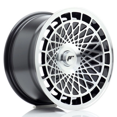 Felgi Japan Racing JR14 15x8 ET15-25 BLANK Gloss Black Machined Face