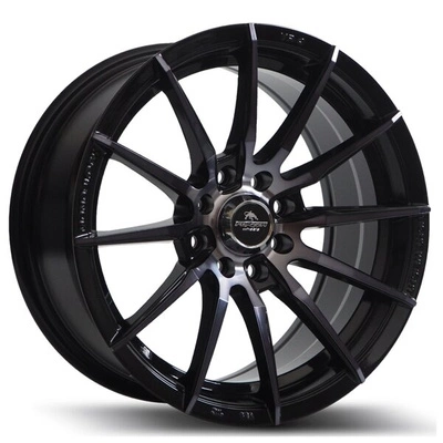 FELGI FORZZA ATOM 4x100/108 7x15 ET25 BLACK MAGIC MACHINED