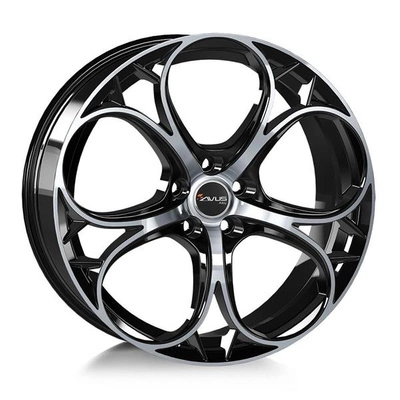 FELGI AVUS AC-520 5x110 8.5x20 ET31 Black Polished