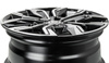 Felgi Carbonado PRICE 4x100 6.5x15 ET38 Black Front Polished