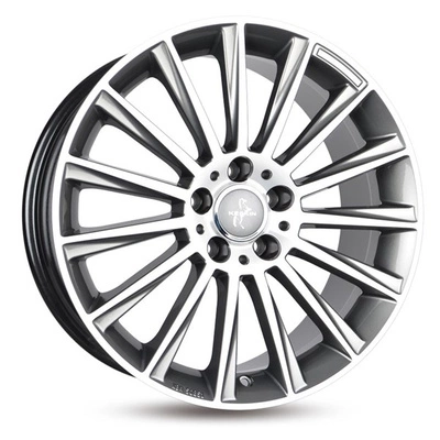 FELGI KESKIN KT18 5x112 8.5x19 ET30 Palladium Front Polish