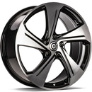 Felgi Carbonado AQUA 5x112 8x18 ET45 Black Front Polished