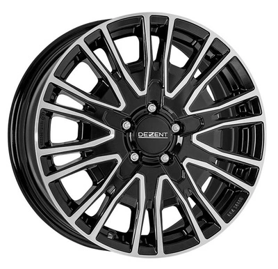 Felgi DEZENT KE DARK 5x112 7x17 ET51 Black Polished