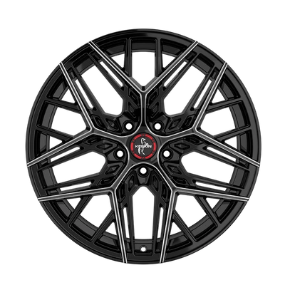 Felgi KESKIN KT25 5x114.3 8.5x20 ET35 Black Secret Diamond