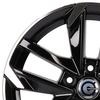 FELGI CARBONADO RENNES 5x108 7.5x17 ET45 Black Front Polished