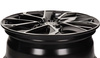 FELGI CARBONADO DYNASTY 5x114.3 7.5x18 ET40 Black Front Polished