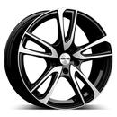 FELGI DIEWE ASTRAL 4x100 7x17 ET45 Black Diamond