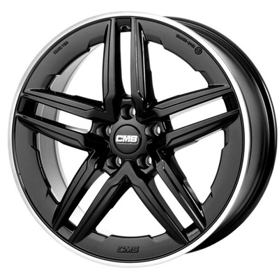 FELGI CMS C29-AERO 5x114.3 8.5x18 ET40 Diamond Rim Black Gloss