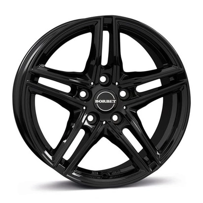 FELGI BORBET XR 5x112 6.5x16 ET22 Black Glossy