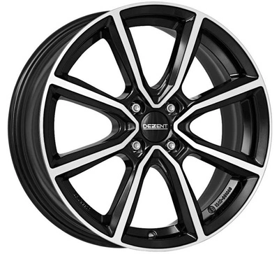 FELGI DEZENT TN DARK 4x100 5.5x14 ET40 Black Polished