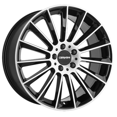 FELGI CARMANI 17 FRITZ 5x112 9x21 ET35 Black Polish