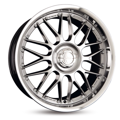 FELGI KESKIN KT4 4x108 8.5x19 ET30 HYPER BLACK LIP POLISH
